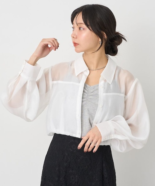 バルーンシアーショートシャツ