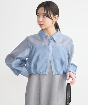 バルーンシアーショートシャツ