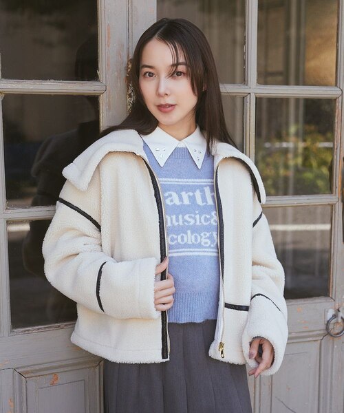 MARK&LONA ボアブルゾン 30％OFF】MARK&LONA マークアンドロナ Massive Boa Fleece