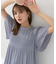 マジョリカプリーツ半袖ブラウス