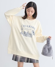 ウラケプリントプルオーバー