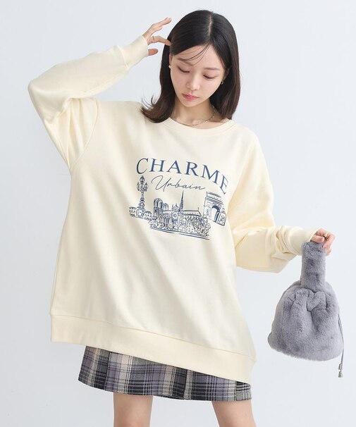 ウラケプリントプルオーバー