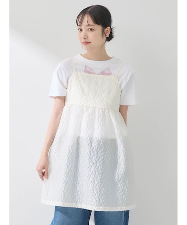 ぽこぽこフラワーキャミチュニック