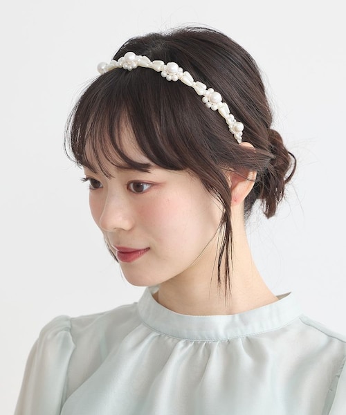 ハニービジュー　ビジューカチューシャ ビジューリボンカチューシャ | THE HANY 公式オンラインショップ