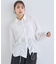 ドロストギャザーシャツ