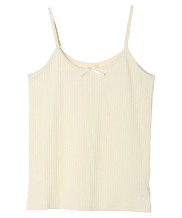 フロントプチリボンキャミ