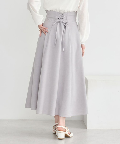 バックレースアップスカート