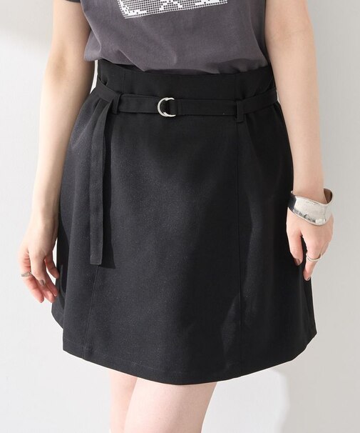 アソートベルト付きミニスカート