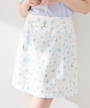 アソートベルト付きミニスカート