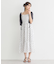 花柄シアーポップコーンキャミワンピース