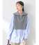 SET　Zipニットベスト+ブラウス