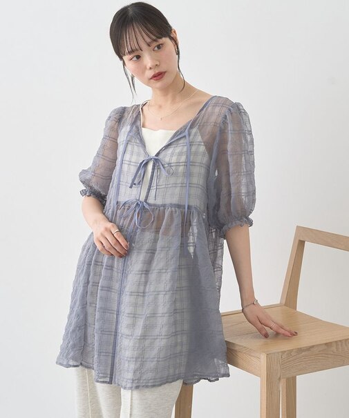 【WEB限定】シアーパフチュニック