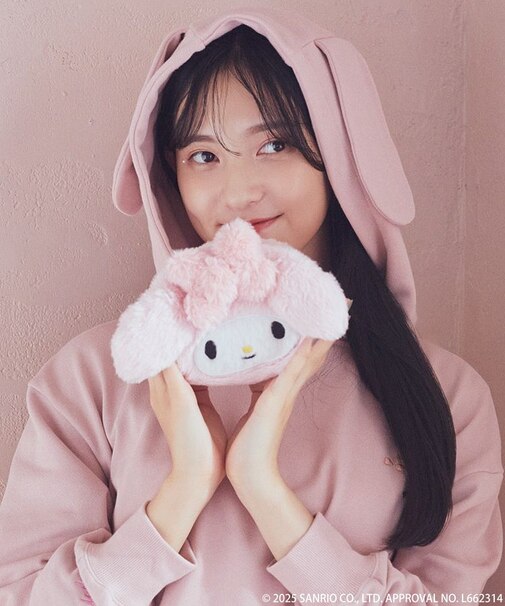 マイメロディ&クロミ/earth フェイスポーチ