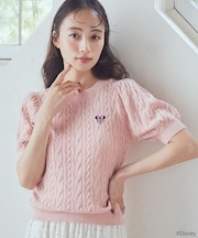 <Disney>松本セイジ 刺繍ニット