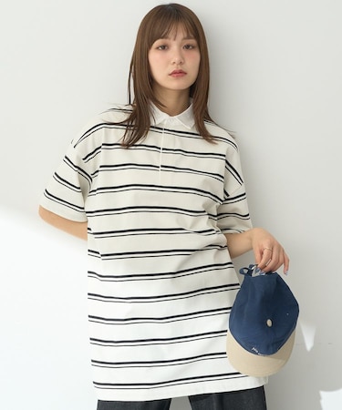 ボーダールーズラガーシャツ