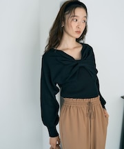 【WEB限定】リボンニットアンサンブル
