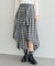 イレヘムチェックシャツスカート