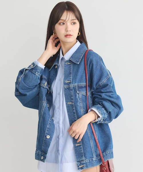 ❤️専用@【1】メルシーボーク ビッグポケット デニム ロング ジャケット 2025年最新】mercibeaucoup レディース ジャケット・アウター