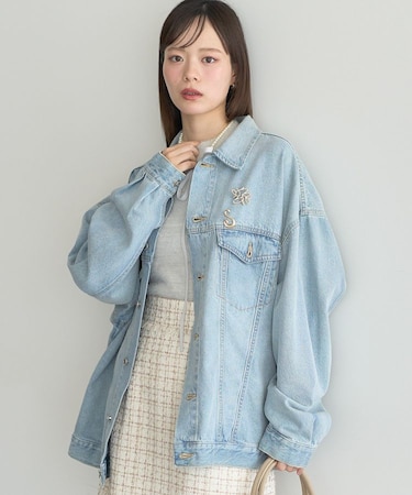 ビッグデニムジャケット