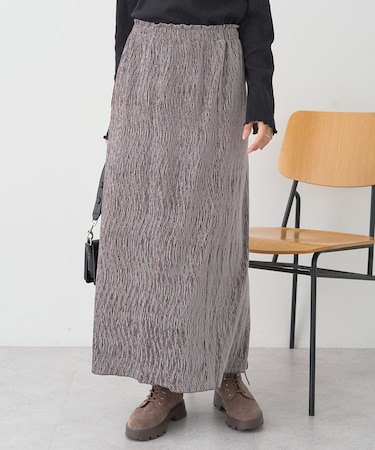 シャイニーベロアスカート