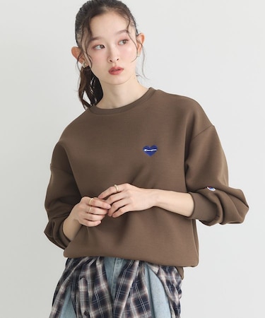 Chaｍpion×emaeポンチハートスウェット
