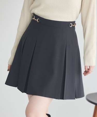 ビット付きミニスカート