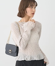 シャーリングメロープルオーバー