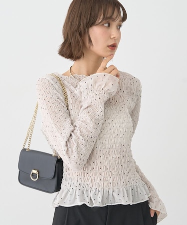 シャーリングメロープルオーバー