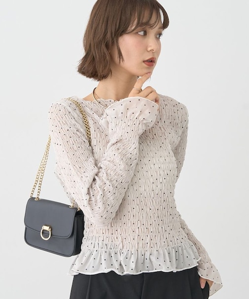 シャーリングメロープルオーバー