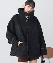 ボアZIPブルゾン