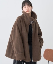 ボアZIPブルゾン