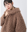 プードルファーショートブルゾン