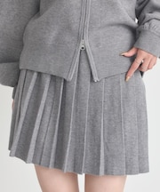 ニットプリーツスカート