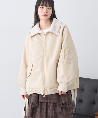 リバーシブルMA-1