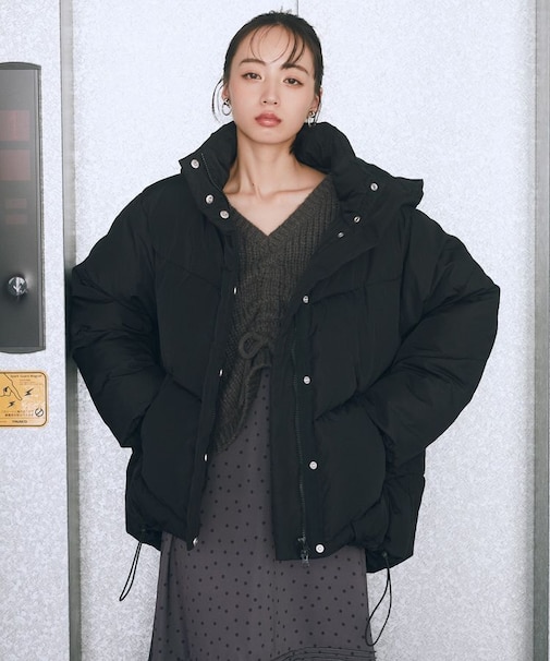 2WAYパファーブルゾン