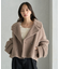【WEB限定】シャギーショートコート