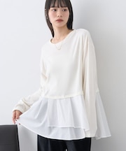 あったかフェミニンインナー(シャツヘム)