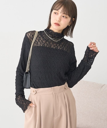 あったかフェミニンインナー(ハイネック)