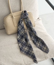 チェックスカーフ