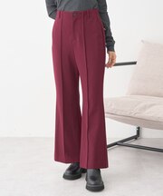 センターシームフレアパンツ