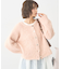 クルーネックシャギーカーディガン