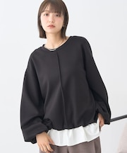 フリルヘムドッキングプルオーバー