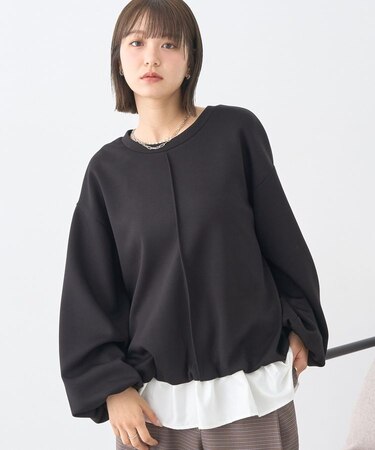 フリルヘムドッキングプルオーバー