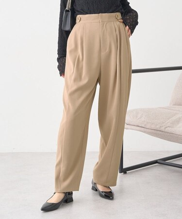 タックコクーンパンツ