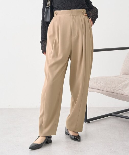 タックコクーンパンツ