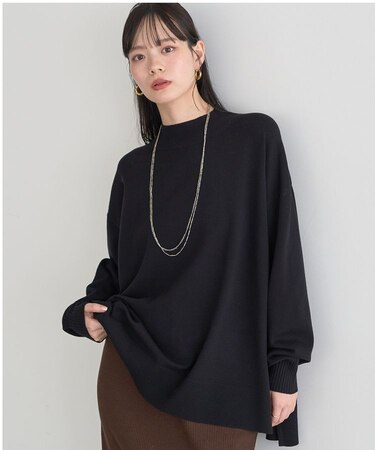 選べる丈ハイネックニット