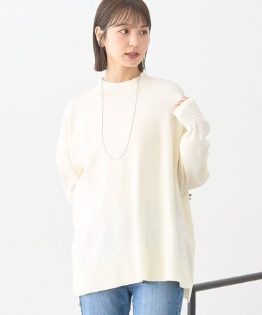 選べる丈ハイネックニット