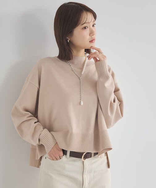 選べる丈ハイネックニット