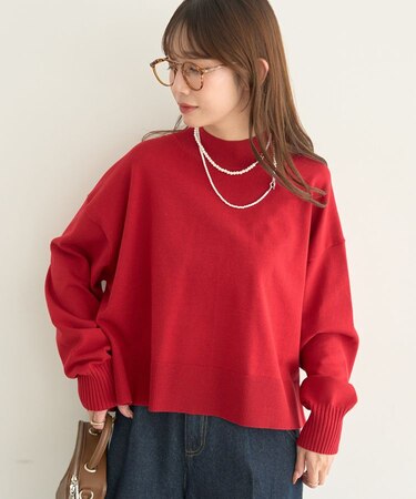 選べる丈ハイネックニット