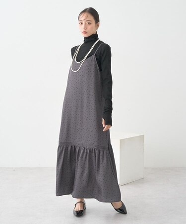 アソートサテンキャミワンピース